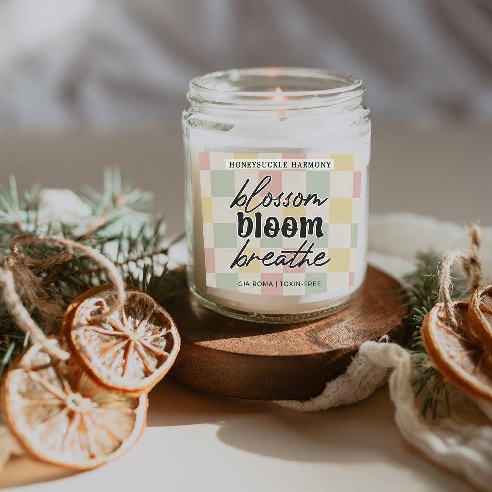 Blossom, Bloom, Breathe Candle