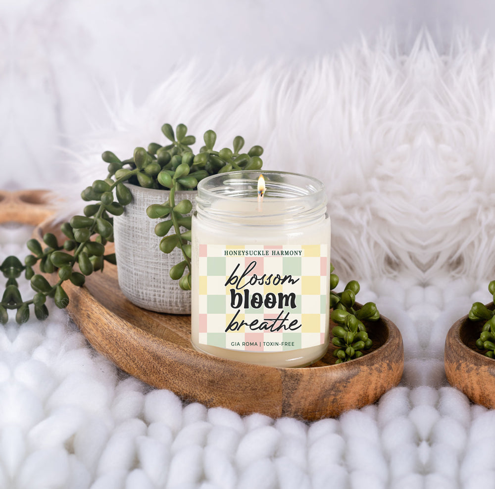 Blossom, Bloom, Breathe Candle