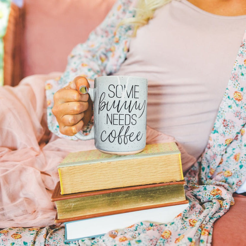 Some Bunny Needs Coffee-16.23oz