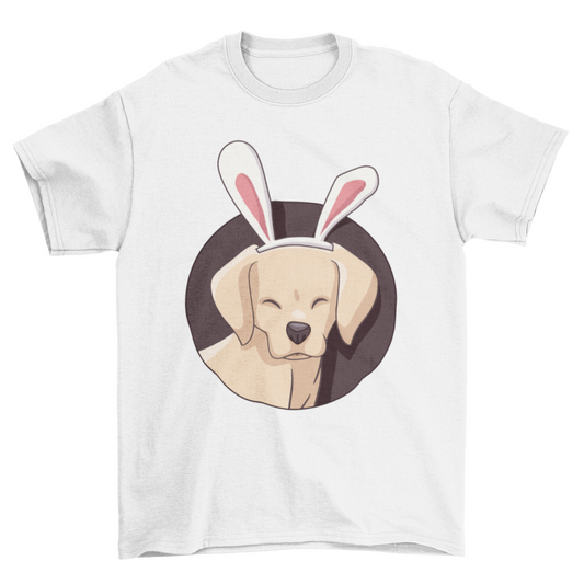 Bunny labrador t-shirt